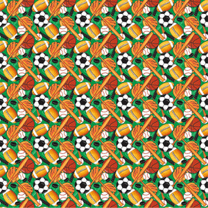 Classic Sports Gift Wrap, 30" x 5 ft