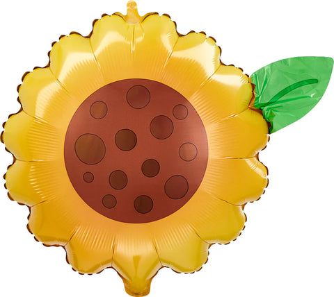 Sunflower 19" Foil Balloon, 1ct