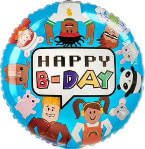 Party Town 17" Round Foil Balloon, 1ct