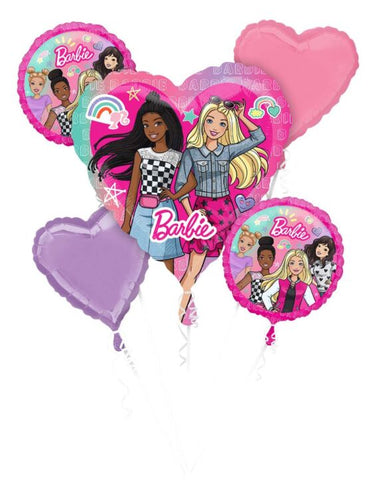 Barbie Dream Together Balloon Bouquet, 5pc