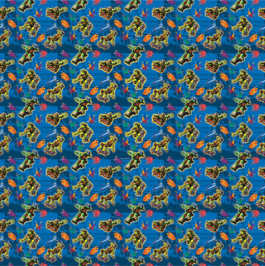 Teenage Mutant Ninja Turtles Gift Wrap, 30" x 5 ft