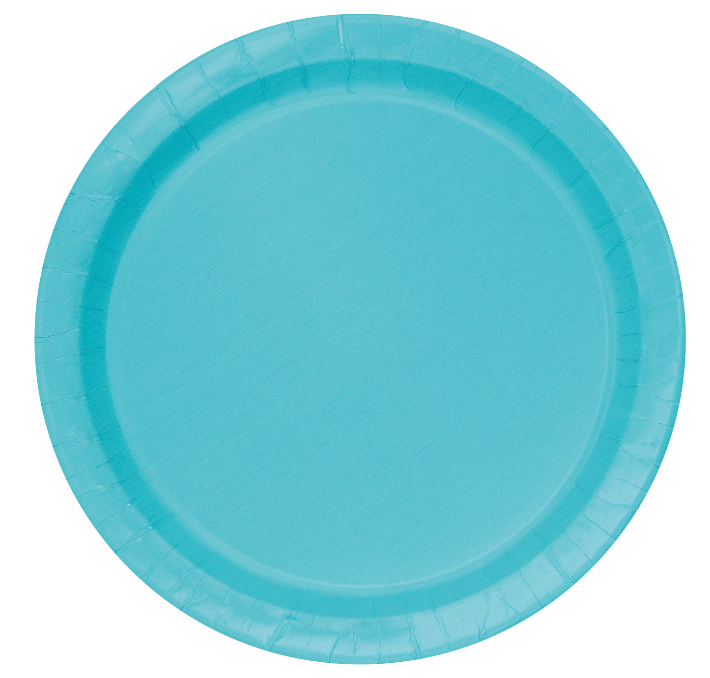 Terrific Teal Round 9" Dinner Plates, 8ct