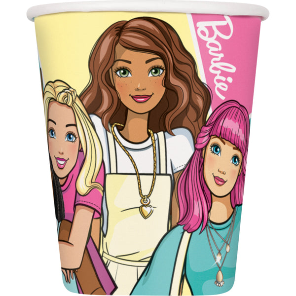 Barbie 9oz Paper Cups, 8ct