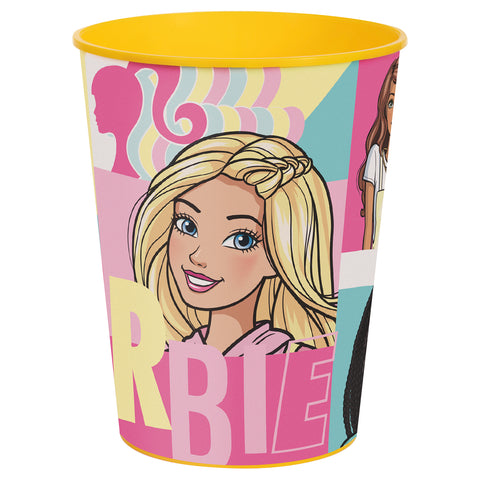 Barbie 16oz Plastic Stadium Cup, 1ct