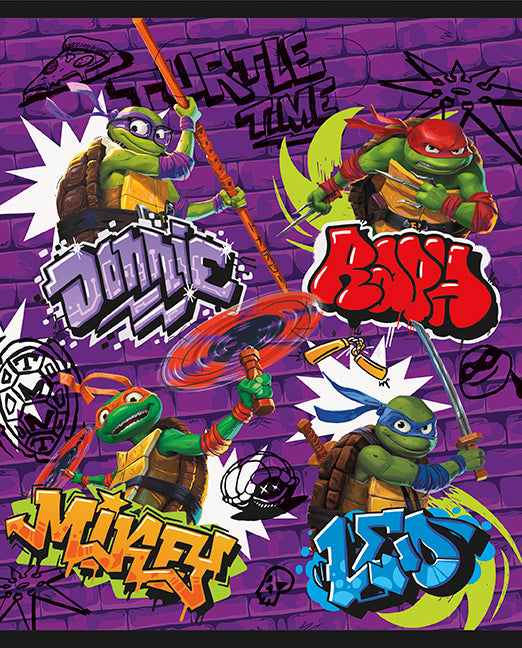 TMNT Mutant Mayhem Loot Bags, 8ct