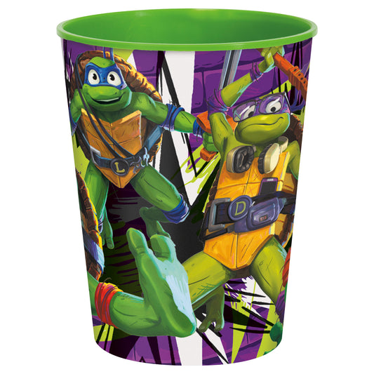 TMNT Mutant Mayhem 16oz Plastic Stadium Cup, 1ct