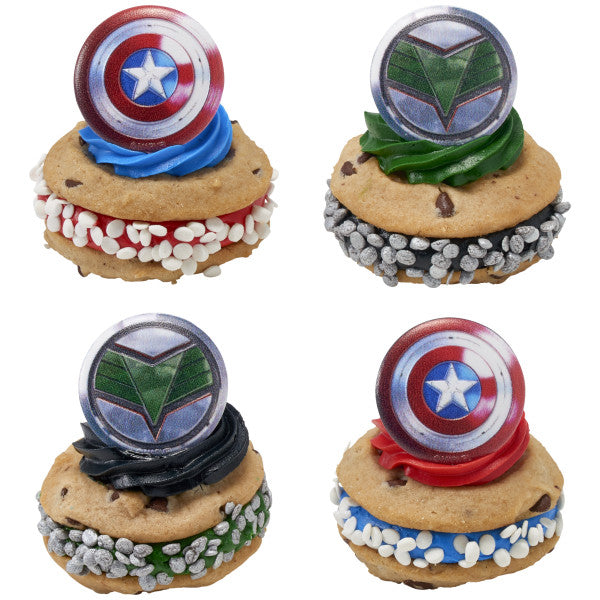 Marvel Studios' Captain America: Brave New World  Assortment Cupcake Rings 12ct