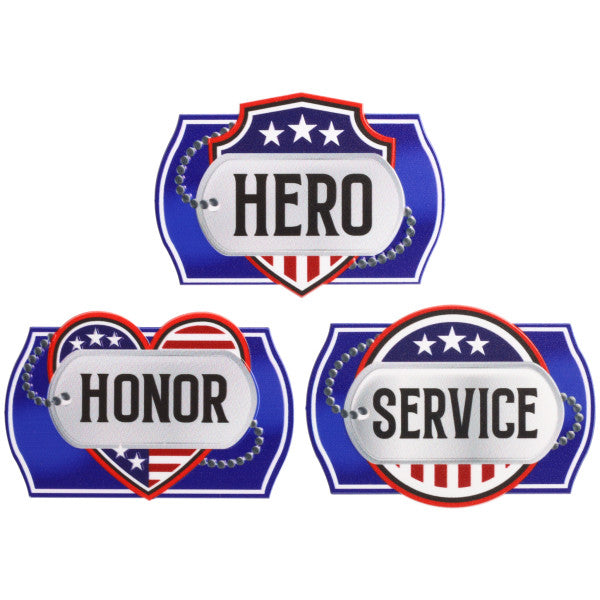 Patriotic Heroes Layon 3ct