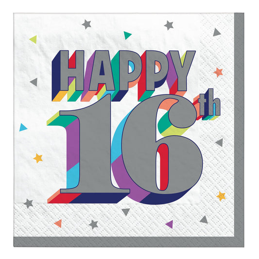 Here's to 16 Beverage Napkins, 16ct
