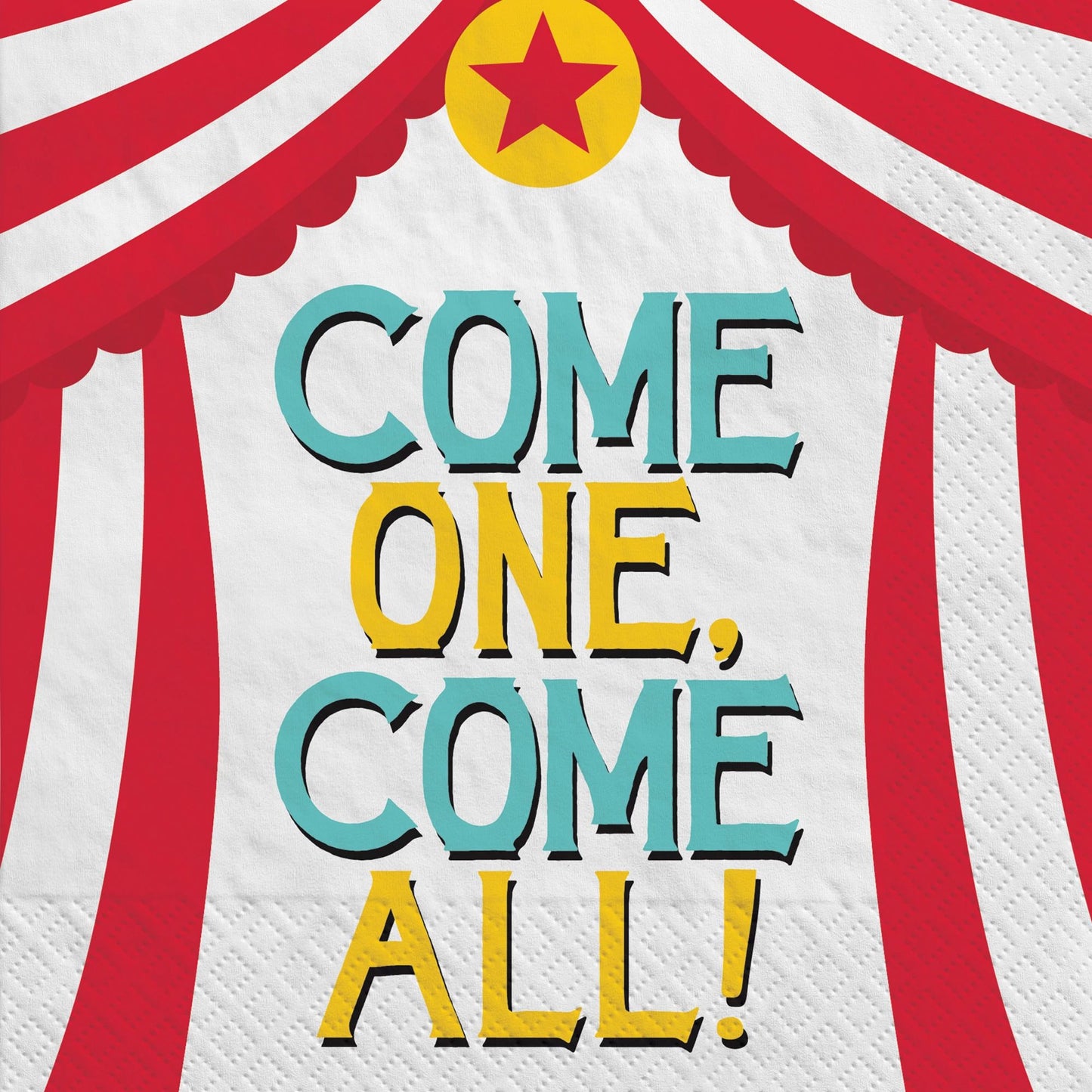 Carnival Luncheon Napkins, 16ct