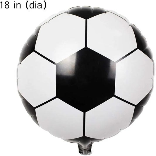 18"  Soccer Ball Foil Balloon