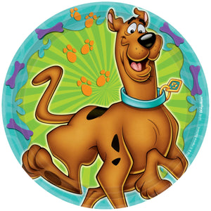 Scooby-Doo 7" Round Plates, 8ct