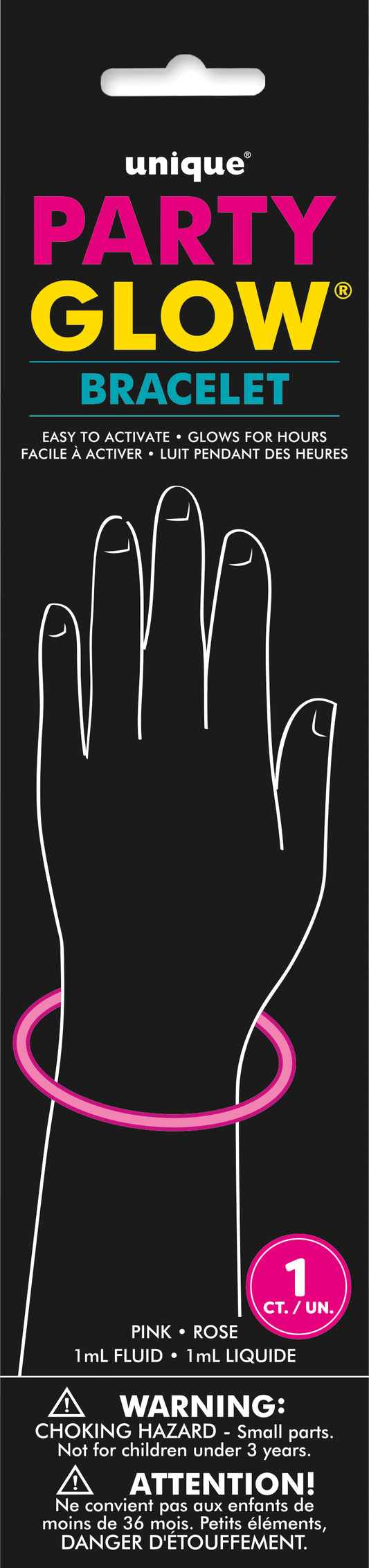 Pink Glow Bracelet, 1ct