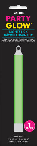 Green Glow 6" Light Stick, 1ct