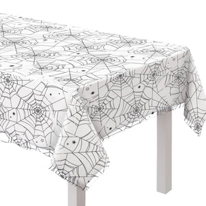 Spider Web Night Clear Tablecover, 1ct