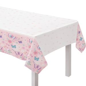 Flutter Plastic Table Cover, 1ct