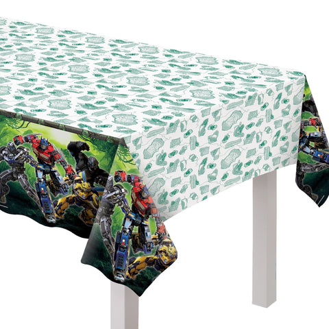 Transformers: Rise Of The Beasts Plastic Table Cover, 1ct