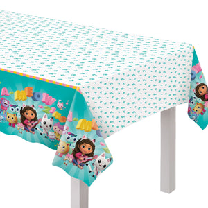 Gabby's Dollhouse Plastic Table Cover, 1ct