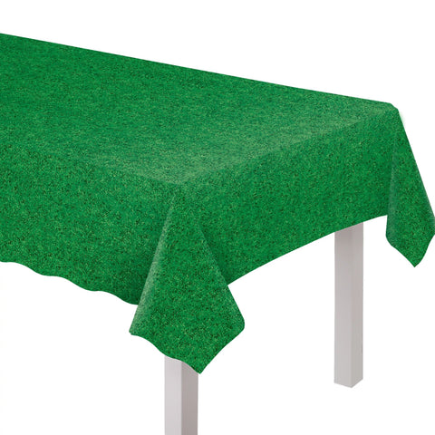 All-Over Print Grass Table Cover, 1ct