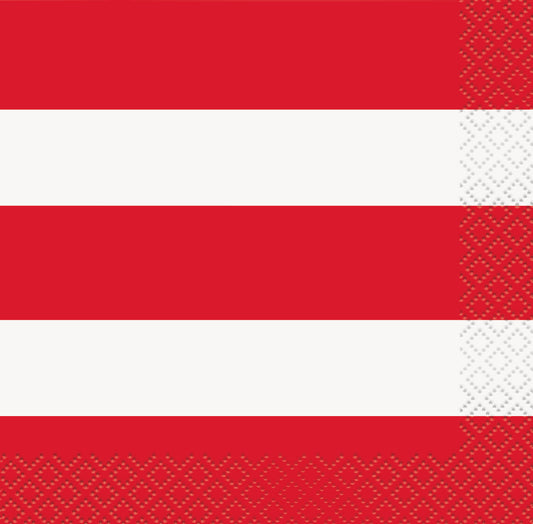 Stars & Stripes 4th of July Beverage Napkins, 16ct