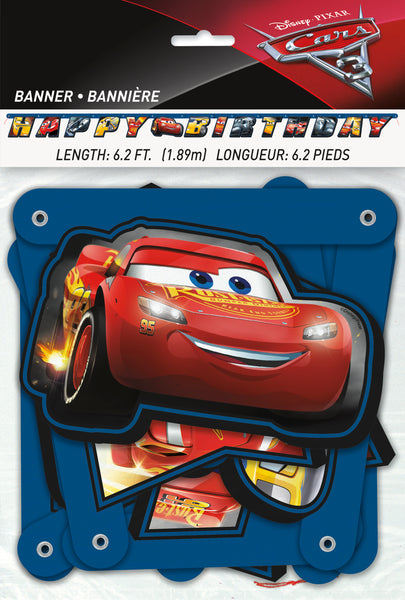 Cars 3 Movie Large Jointed Banner