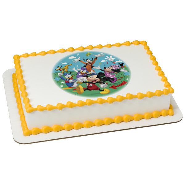 Disney Jr. Mickey Mouse Clubhouse Best Pals Edible Cake Topper Image