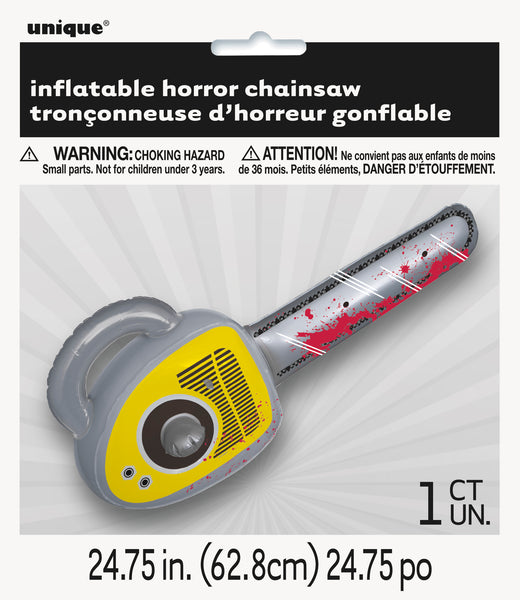Inflatable Horror Chainsaw, 1ct