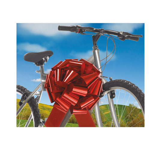 Red 18" Car Bow, 1ct