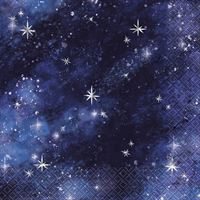 Galaxy Luncheon Napkins  20ct - Foil Stamping