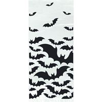 Black Bats Halloween Cellophane Bags  20ct