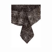 Spider Web Rectangular Plastic Table Cover 54" x 84"