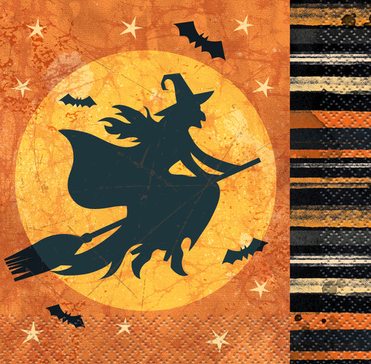 Full Moon Halloween Beverage Napkins, 16ct
