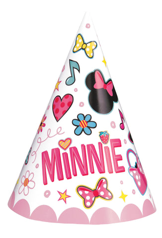 Iconic Minnie Mouse Party Hats, 8ct
