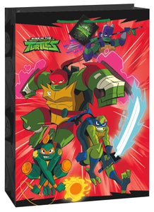 Rise of the TMNT 18" x 13" Gift Bag, 1ct