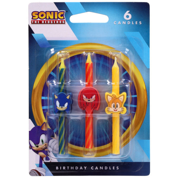 Sonic, Knuckles & Tails Icon Licensed Candles