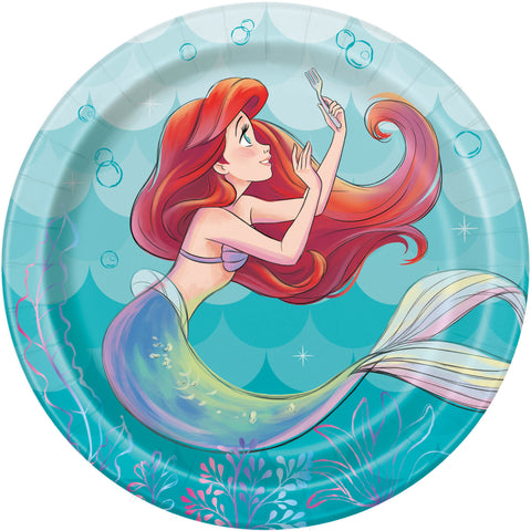 Ariel the Little Mermaid Sparkle 9oz Paper Cups (8ct)