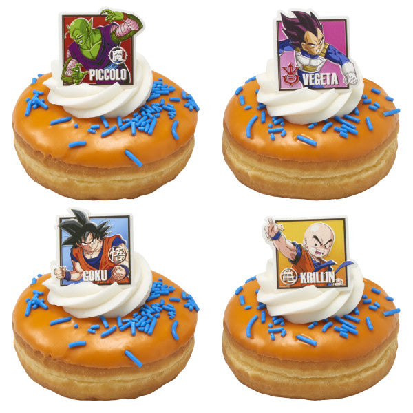 Dragon Ball Z Dragon Team Cupcake Rings