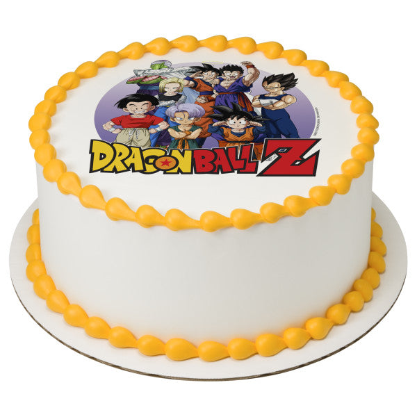 Dragon Ball Z Son Goku  Edible Cake Topper Image