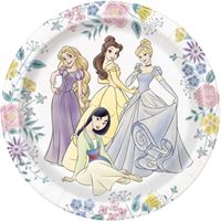 Disney Princess Round 9" Dinner Plates 8ct