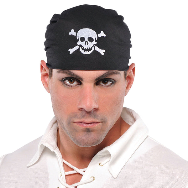 Pirate Skull Bandana, 1ct