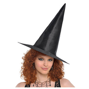 Classic Adult-Size Black Witch's Hat, 1ct