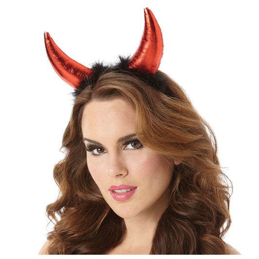 Diadema con orejas de diablo, 1 unidad