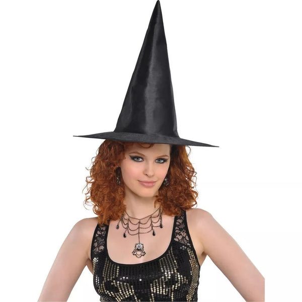 Classic Adult-Size Black Witch's Hat, 1ct