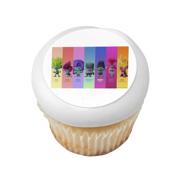 DreamWorks Trolls Band Together Edible Cake Topper Image