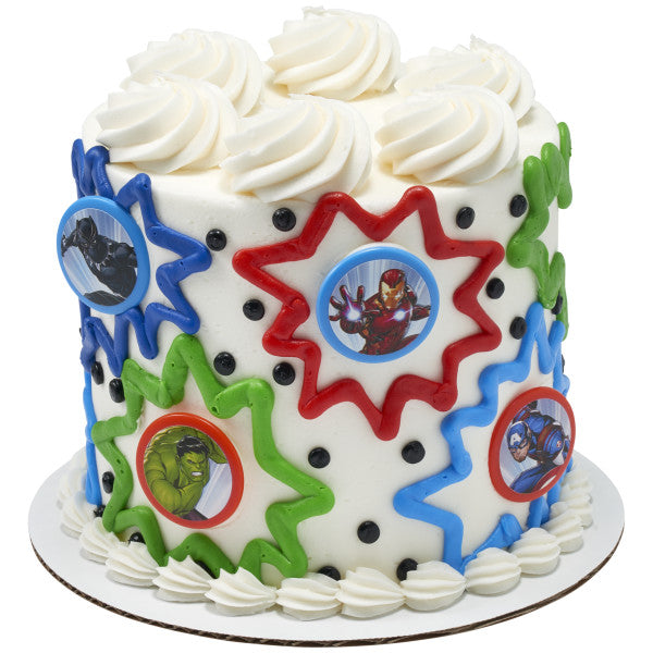 Anillos para cupcakes con araña y máscara de Marvel's Spider-Man™ 