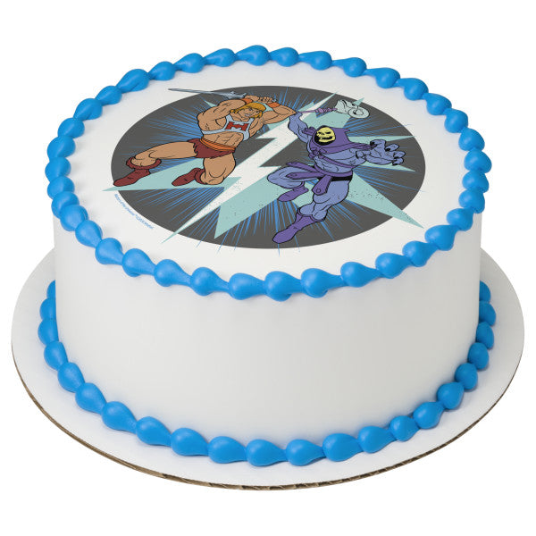 Masters of the Universe He-Man Vs. Skeletor PhotoCake® Edible Image®