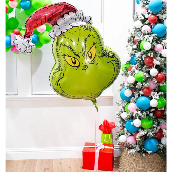 Grinch Stole Christmas 29" Shaped Foil Balloon, 1ct