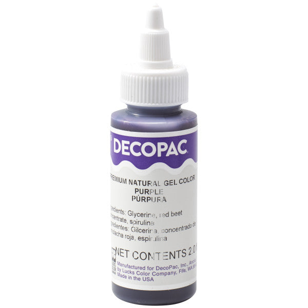 Purple All-Natural Premium Gel Color