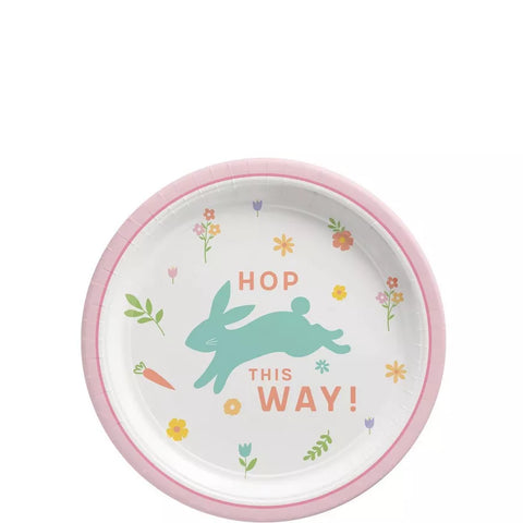 Easter Wishes 7" Round Plates, 8ct
