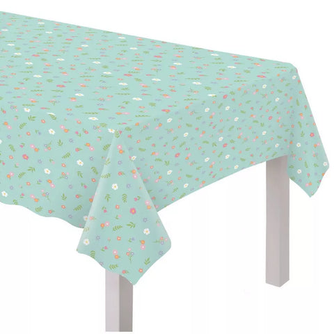 Easter Wishes Plastic Table Cover, 54" x 102", 1ct